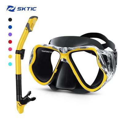 China New Best SKTIC Products Scuba Diving Equipment Mask Underwater Mask Snorkeling Snorkeling Mask Box Snorkeling Goggles for sale