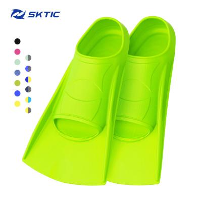 China New SKTIC Durable Child TPR Soft Diving Swim Fins Swim Training Swim Fins Surf For Adult for sale