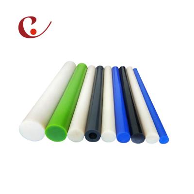 China Machine part engineering polyamide pa6 plastic nylon rod round rod cast nylon rod and yardstick rods for sale