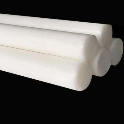 China Construction Industry Round Plastic Nylon Rod Solid / Extruded Nylon Rod Cheap Nylon Plastic Rod for sale