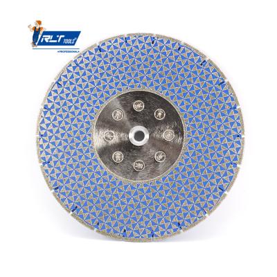 China Effect RLT Cutting Tools High Quality Diamond Saw Blade Diamond Electroplating Gypsophila Saw Blade For Marble Granite zu verkaufen