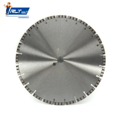 China Cutting Effect 14*10 Hot Pressed Dry Wave Laser Welded Blades For Cutting Concrete Circular Saw Diamond Blades for sale