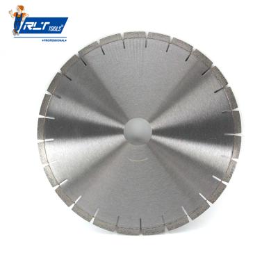 China Cutting Silver Welded Silent Low Noise Body Diamond Saw Blade For Concrete Effect Sandwich Granite for sale