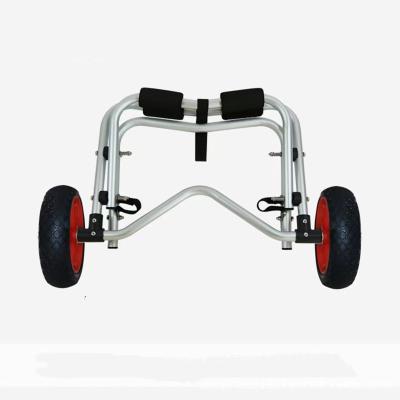 China Aluminum Foldable Men Kayak Trailer Trolley Carrier Hand Cart for sale