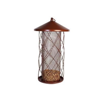 China YOCAN Sustainable Wholesale Antique Cast Metal Bird Feeder for sale