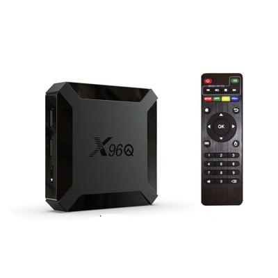 China China Multi-Language OEM X96Q PC 1080P 4K Dual Wifi 2.4G Android 10 4GB 6GB 8GB Ram Black Smart 4K Android TV Satellite Box for sale