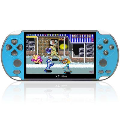 China Portable Portable X7 Plus 5.1inch 8GB Retro Handheld Video Console Kids System X7plus Players Handheld Game Station For PSP 10000 Games for sale