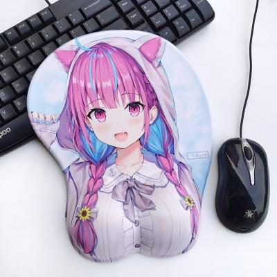 China Factory Anti-Slip Design 3D Gel Mousepad Computer Mouse Pad With OEM Service for sale