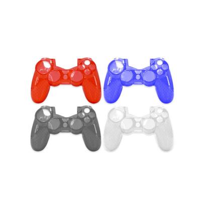 China Non-slip Protective Case Controles De Joystick Protection Manette Para de PC Play 4 Transparent Crystal Case Cover for PS4 Controller for sale