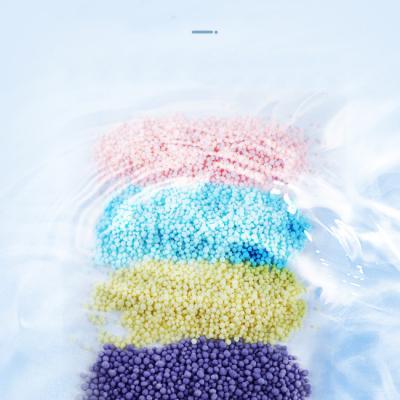 China Smooth Clothing Fragrance Laundry Scent Beads Bulk Long Lasting Fabric Softener Beads for sale