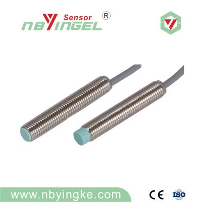 China Position Sensor Nickel Plated Brass Shell IP67 Cylindrical Shaped Inductive Proximity Sensor for sale