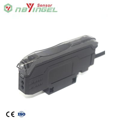 China Digital display photoelectric fiber position sensor Yingke fiber optic sensor for sale