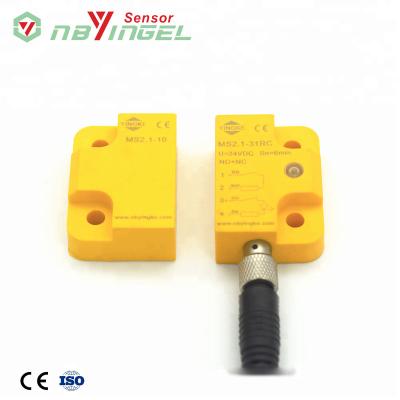 China Tubular Non Contact Position Sensor Safety Switch 2 Contact Magnetic (1N/C 1N/O Contact) 3mm/6mm/8mm Working Distance for sale