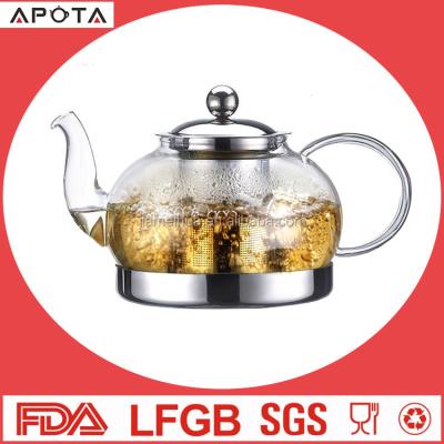 China New Product Sustainable Teapot Kit Gift Set 800ml Silk Screen Stove Sustainable Teapot For One for sale