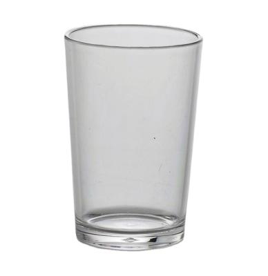 China Eco-friendly 155ml PC Clear PC Casual Dining Drink Plastic Cup Cup With Good Quality for sale