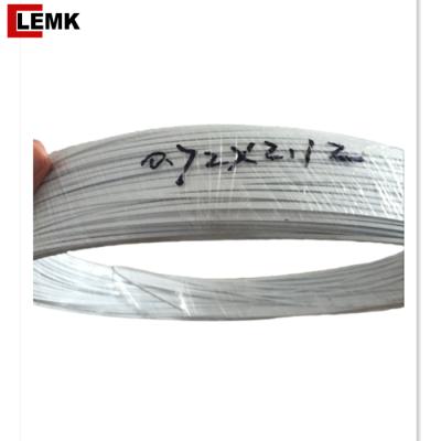 China BRA SUPPORT BONE Poly High Carbon Steel Flat Wire Raw Material for sale