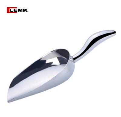 China Good quality bar ice scoop stainless steel ice scoop metal ice bucket viable shovel for sale