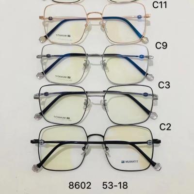 China Wear New Style 2022 Factory Glass Titanium Frame Half Directly for sale