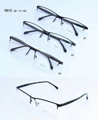 China 2018 Wear Fashion Rim Titanium Optical Glass Half Frame 9815 for sale