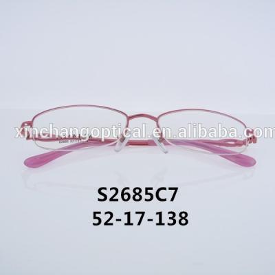 China 2016 Wear Fashion Latest Glass Frames For Girls (S2685C7) for sale