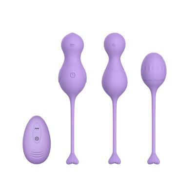 China Female Masturbation USB Charging Kegel Exerciser Device Set Kegel Floor Pelvic Testing Program for sale