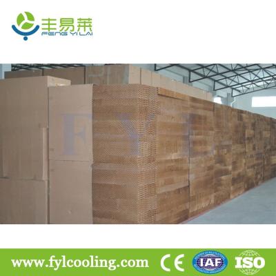 China FYL 6090 cooling pad/ evaporative cooling pad/ wet pad for sale