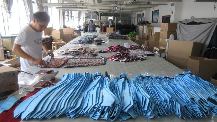 Verified China supplier - Shengzhou Xiuhe Necktie & Weaving Co., Ltd.