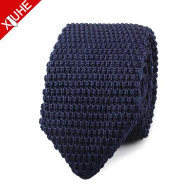 China Custom Made High Quality Men's Fashion OEM CrochetBowtie Silk Knitted Ties for sale