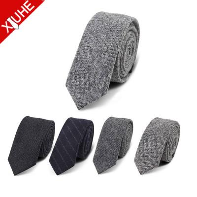 China Wholesale Yarn Dyed 100% Wool Tie For Man Suit Tie for sale