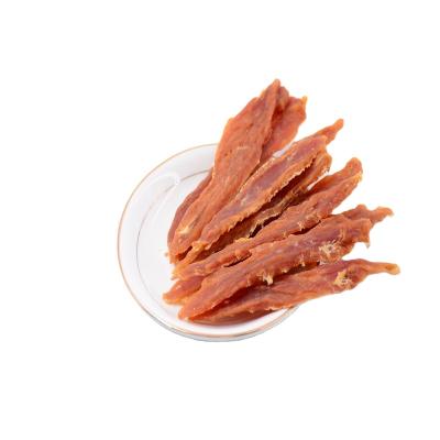 China Viable MADE IN China Natural Dog Pet OEM Customized Treats Snack Duck Breast Jerky for sale