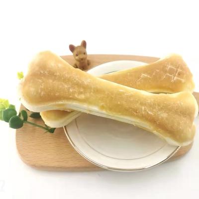 China Factory Wholesale Sustainable Dried Pet Bone Directly With Chicken Dog Treats for sale