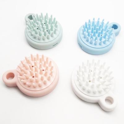 China Hot Sales Round Plastic Shampoo Brush Hair Brush Hair Comb Hair Comb Scalp Massager for sale