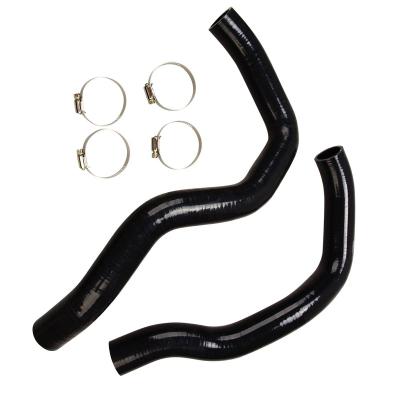 China HIGH QUALITY BLACK silicone COOLANT SILICONE RADIATOR HOSE KIT FOR 240SX KA24DE 1991-1994 2.4L TURBO for sale