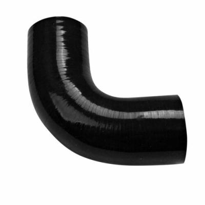 China HIGH QUALITY 2 INCH SILICONE HOSE 90 DEGREE ELBOW INTERCOOLER HOSE COUPLER 51MM TURBO BLACK SILICONE HOSE for sale