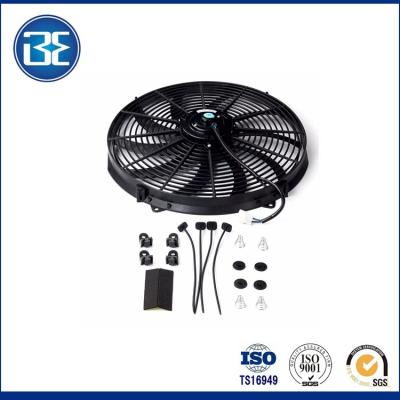 China Universal Slim Fan Two Way Electric Heater Cooling 12V Mount Kit Black 7