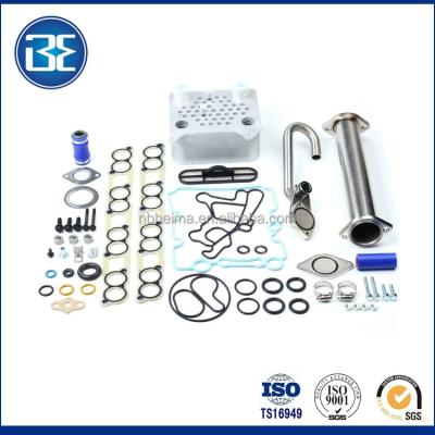 China T304 stainless steel. Delete EGR Engine Oil Cooler Kit and Cooler Kit Gaskets Fit 6.0L Turbo diesel for sale