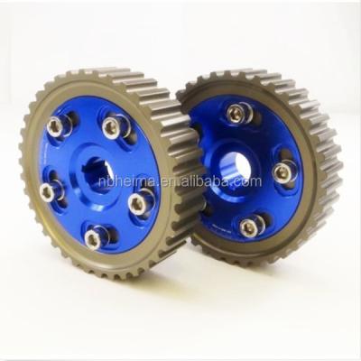 China Manufacturer of hot sale and high performance customizabl aluminum billet cam gear pulley D-series D15 D16 SOHC aluminum engine CRX GD for sale