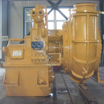 China Water Solutions Developing World Anti Abrasive Slurry Pump Bentonite Liquid Slurry Solid Dredging Centrifugal Pump 20 Inch for sale