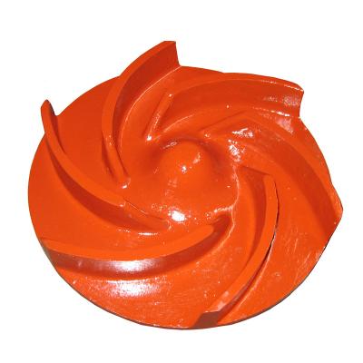 China Corrosion Resistant Dredge Pump Parts Impeller For Sand Slurry Pump for sale