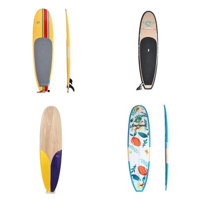 China Ocean Water Surfing Eps To Foam Epoxy Surfboards Long Board With Surfing Fins for sale