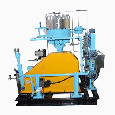 China Methane oil free compressor 80 bar piston compressor mixing gas booster diaphragm industrial compressor for sale