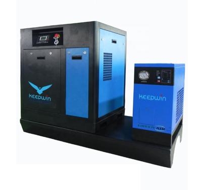 China High Temperature Type Lubricated Fridge Air Dryer 116psi 8bar 5.5KW 7.5KW AIR SCREW Drier AIR COMPRESSOR for sale