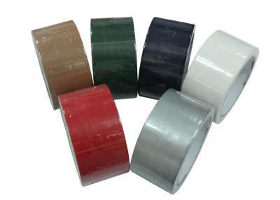 China Colored Waterproof Self Adhesive Cotton Cloth Duct Tape For Sealing for sale