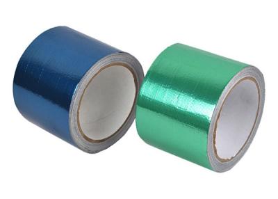 China Custom Waterproof Blue / Green Tarp Vinyl Repair Tarpaulin Tape for sale