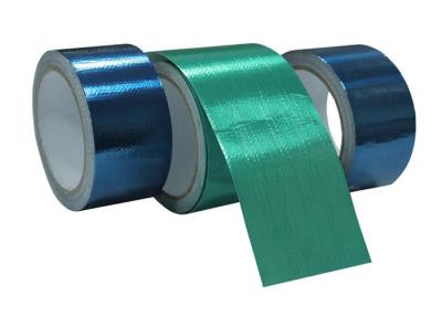 China Self Adhesive Waterproof Green / Blue Joining Tarpaulin Repair Tape for sale