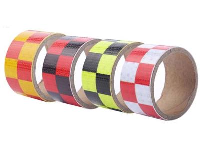 China PVC Truck Vehicle Safety Honeycomb Conspicuity Reflective Tape for sale