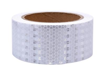 China Durable Self Adhesive Outdoor Honeycomb Reflective Tape Safety For Trucks for sale