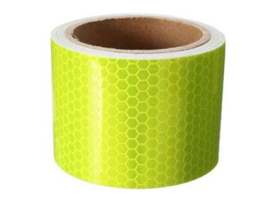 China Waterproof Reflector Safety Tape Honeycomb Reflective Warning Tape For Vehicles for sale