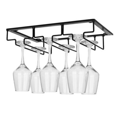 China Durable Wine Glass Rack Rack CABI Upside Down Upside Down Wine Glass Rack Kitchen Cup Holder for sale