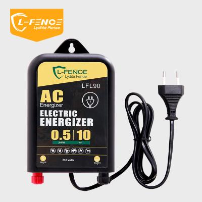 China Easily Assembled Lydite OEM Poultry Electric Fence Controller For Livestock 10km AC Electric Fence Energizer for sale